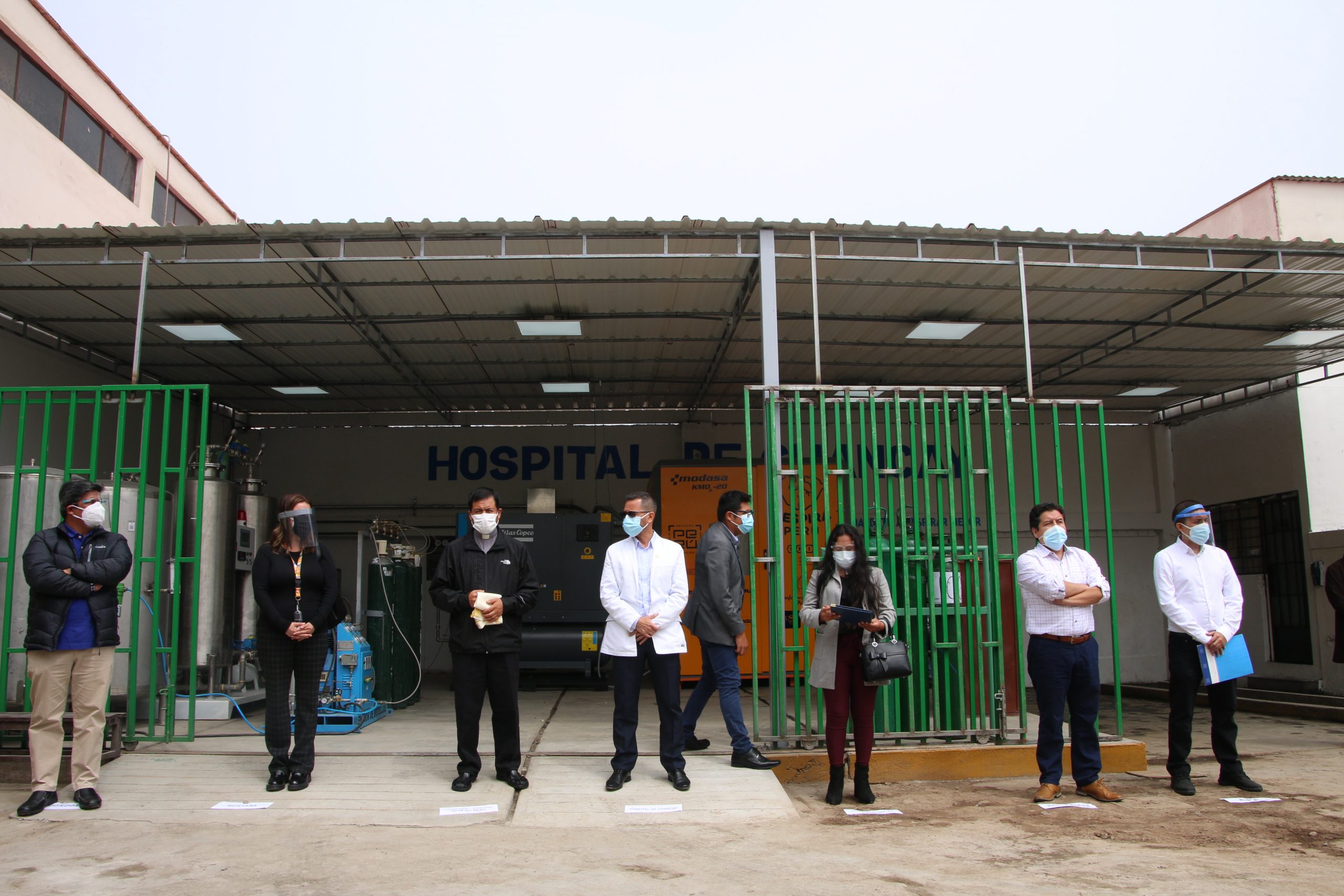 Respira Per Entrega Planta De Ox geno Medicinal Al Hospital De Chancay